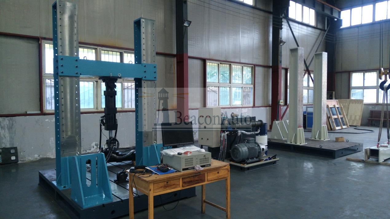 汽車配件三角臂多通道力學加載試驗系統
